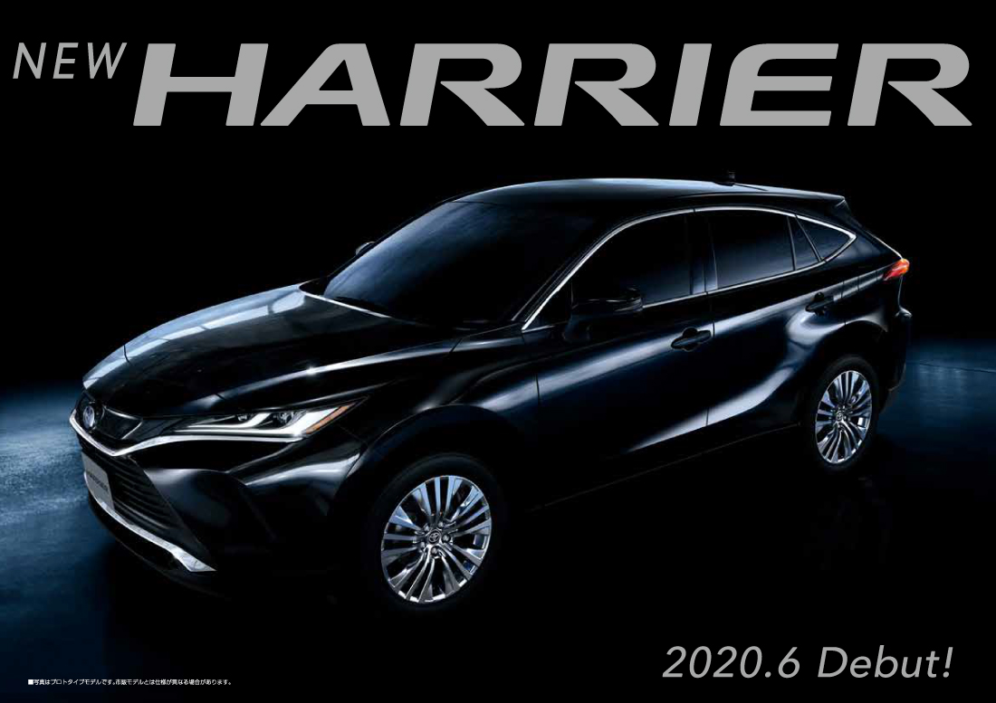 NEW HARRIER 2020.6 Debut!