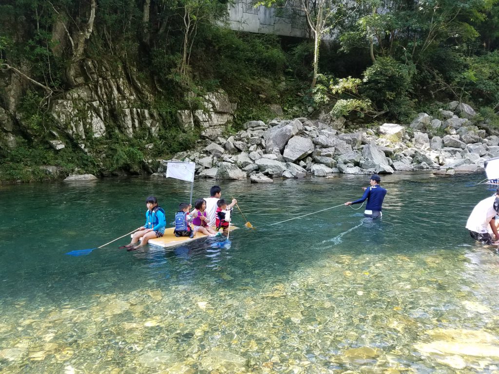 2017年夏古座川地域貢献活動