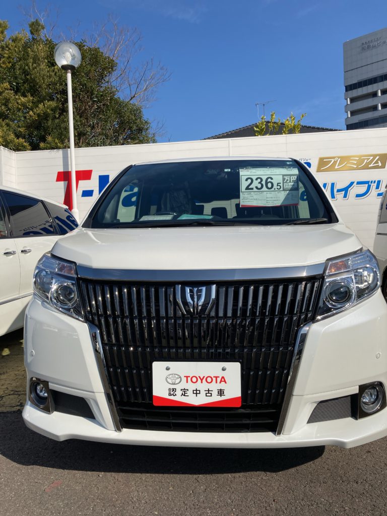 星矢さん専用 エスクァイア80後期ブラックテーラード純正フロント