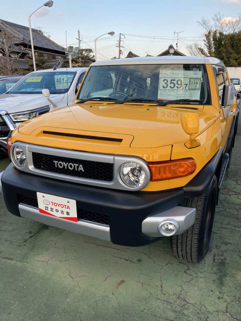 FJクルーザー　グリル　新車外し 新車取り外し）トヨタ FJクルーザー 純正 フロントグリル