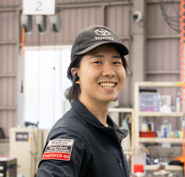 美園店　整備士　木谷　豪起